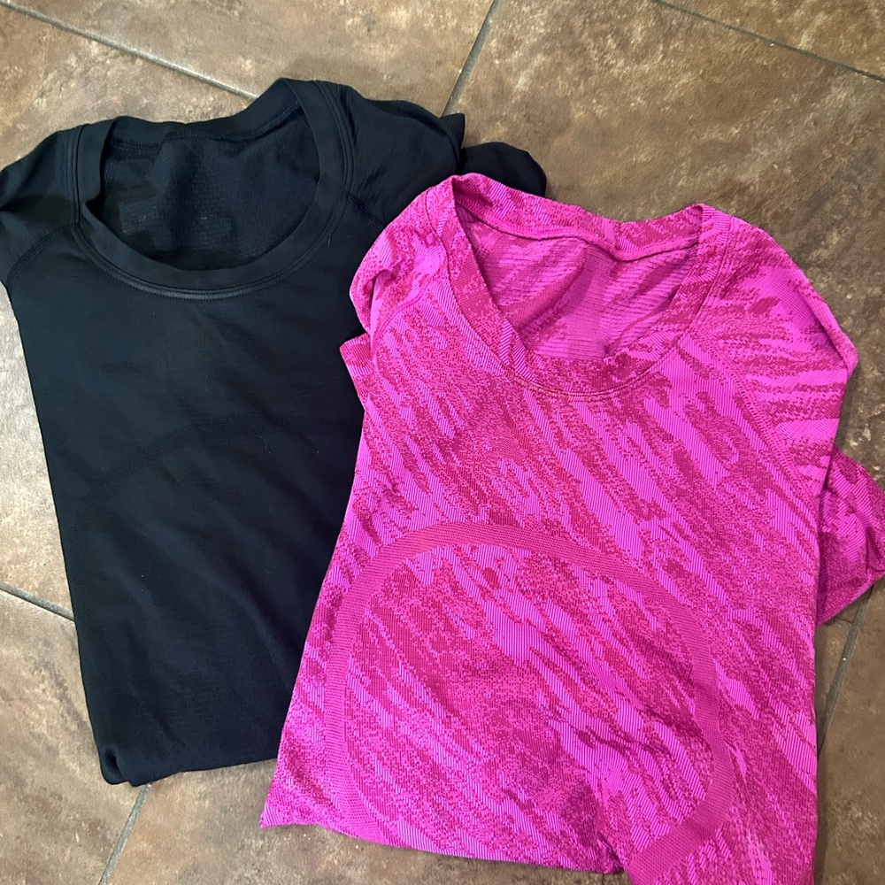 Set of 2 Lululemon Swiftly Tech Tops